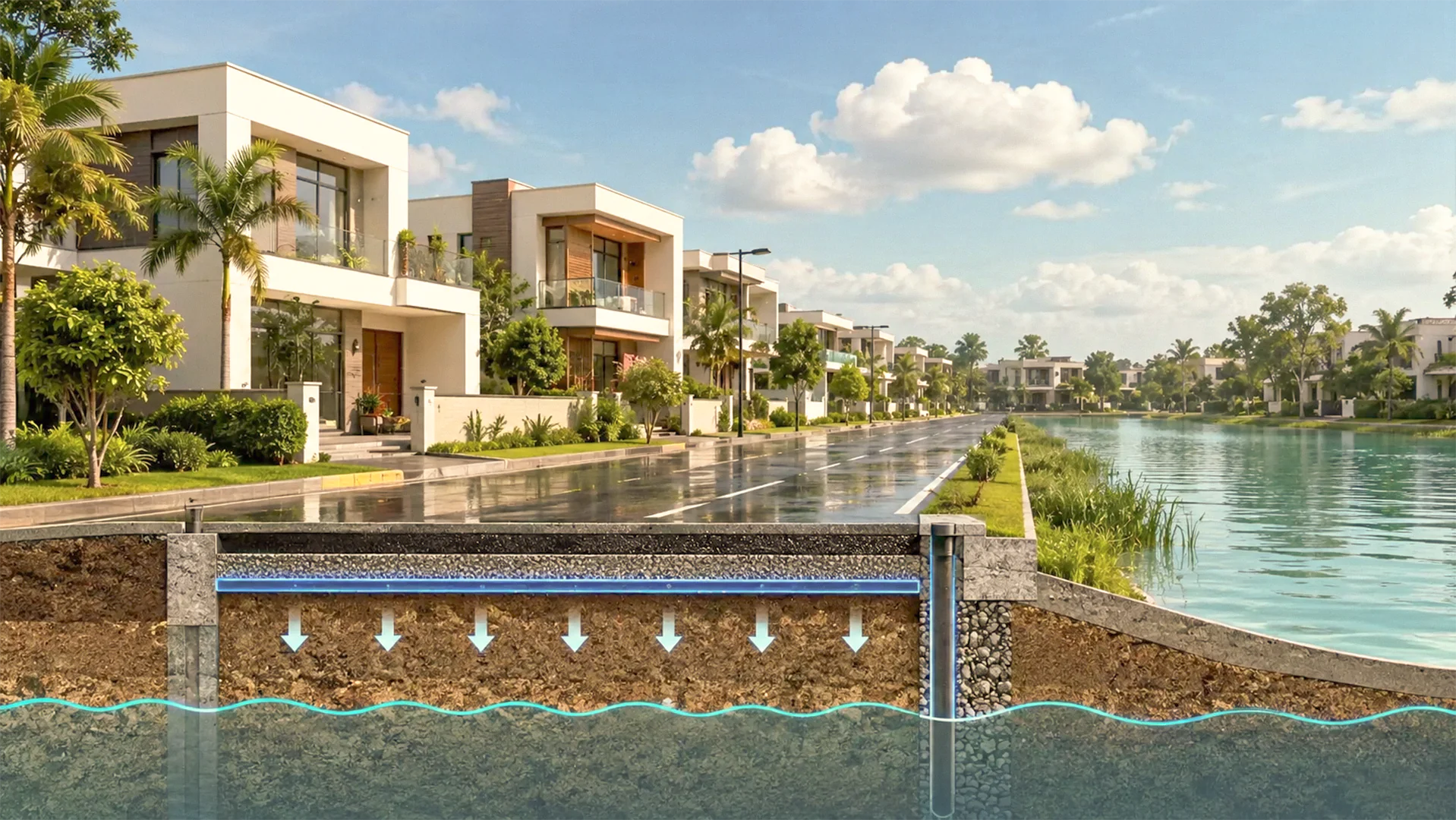 Flood-resistant villa plots in Madambakkam at Ocean Wave