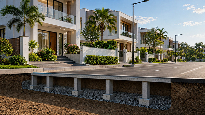 Elevated Ground Level