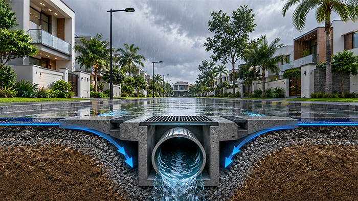Engineered Storm Water Drainage